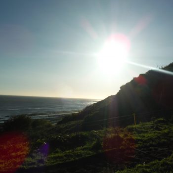 A bright and sunny morning for our first day of excavations.