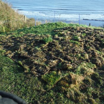 One of the reinstated Stoupe Brow trenches.