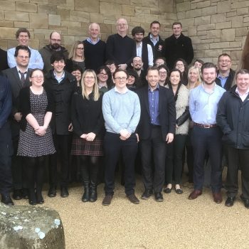 The ARS Ltd team at one of our training events at 'The Sill' next to Hadrian's Wall, Winter 2018. © Copyright ARS Ltd 2018