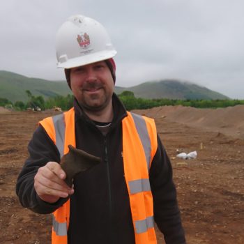 We're finding large sherds of Early Neolithic Carinated Bowl.