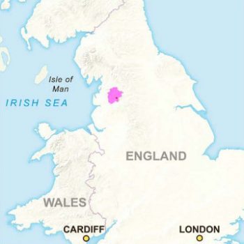 Clitheroe location map. © Copyright ARS Ltd