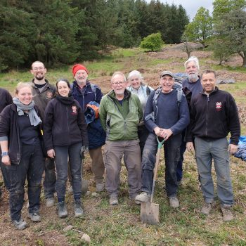 The team of ARS Ltd staff and volunteers who worked on the excavation