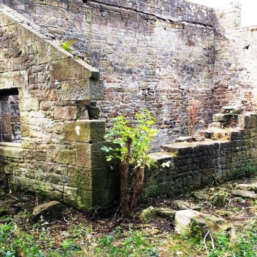 How the bothy looked prior to the restoration works. © Copyright Barry Mead 2020