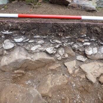 Excavations at Hir Ynys © Copyright ARS Ltd 2021