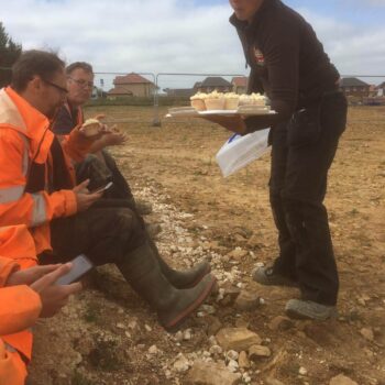 On-site snack break © Copyright ARS Ltd 2021